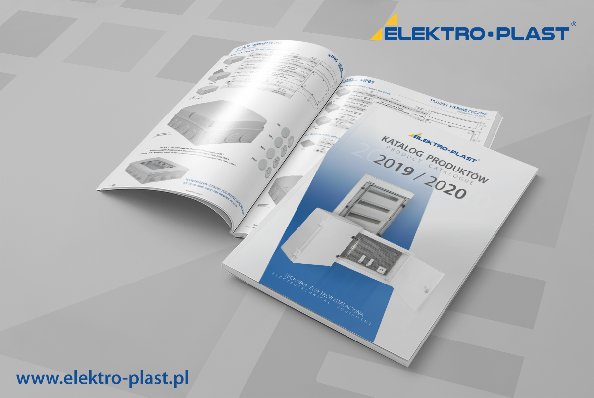 Katalog produktów firmy ELEKTRO-PLAST Opatówek na rok 2020