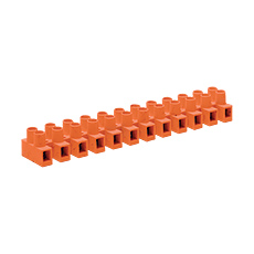 PS - 12 channels Terminal Block, 12x2.5, color: orange,elektro-plast