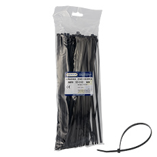 Cable tie black OZC 80-550 UV,elektro-plast