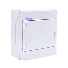 Hermetic distribution board RH-6/B (white door),elektro-plast