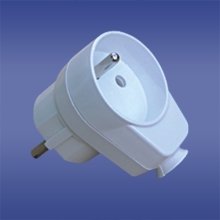 Angle portable plug with socket AWA-WG,elektro-plast