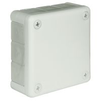 VP, V Boxes - White colour - Installation Box VP-51 Without terminals, 4-screw Lid, IP55