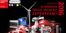 Zapraszamy na targi HANNOVER MESSE 2016
