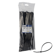 Cable tie black OZC 45-250 UV *new,elektro-plast
