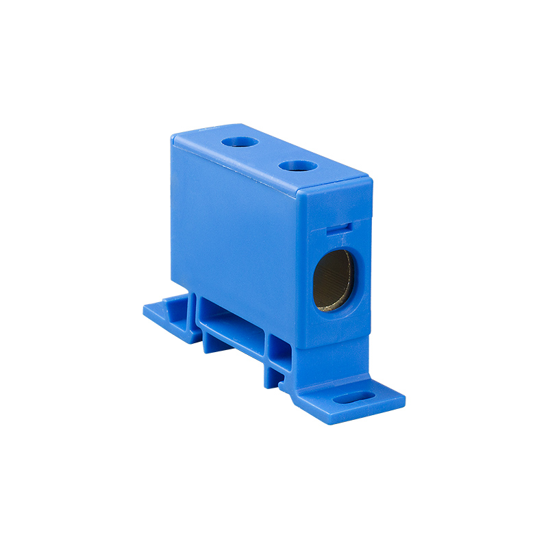 Złączka przelotowa ZP50 AL/Cu 150A, 6kV, na szynę TH35, kolor niebieski,elektro-plast