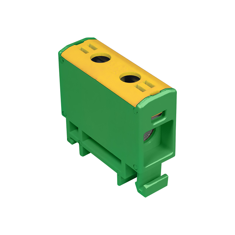Zacisk WLZ35P/16/z Al/Cu, na szynę TH35, do podłoża, kolor żółto-zielony, 85A,elektro-plast