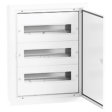 Rozdzielnica Podtynkowa DARP-48S QUITELINE (3x16), drzwi aluminiowe lakierowane, etykiety opisowe, aluminiowa szyna TH (euroszyna), IP54,elektro-plast