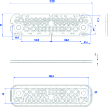 Panel membranowy P-MB-51, IP65