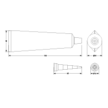 Silikon Elektro ELESIL 20kV/mm, przezroczysty, 100ml - GELEBOX